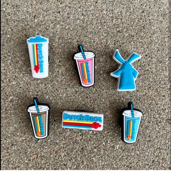 Dutch Bros Shoe Charm Set NWT - Picture 3 of 5